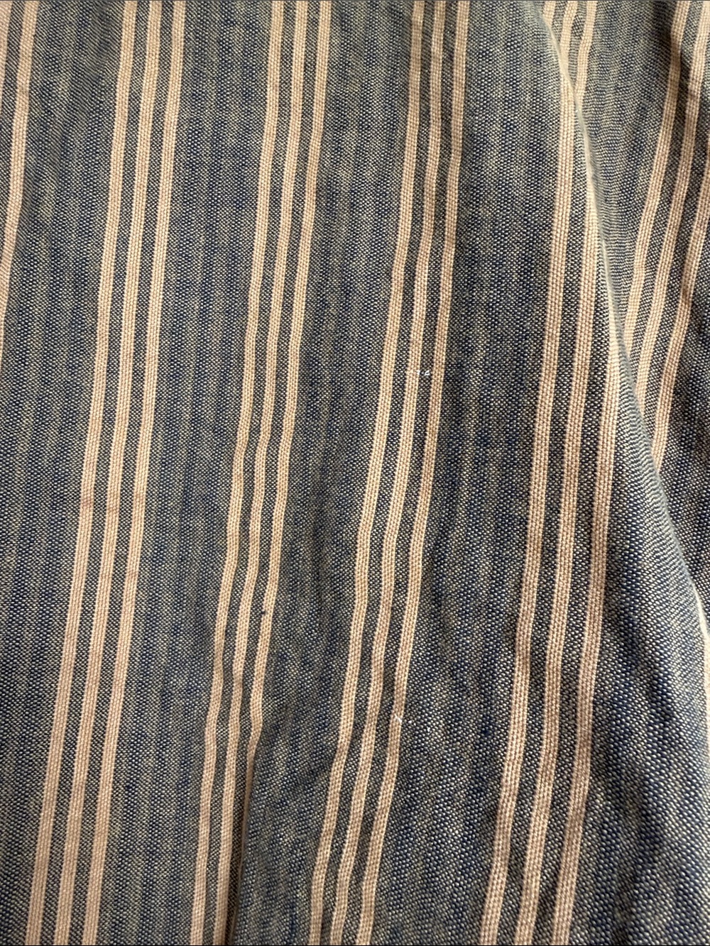 Liz Alig Striped Two-Piece Wide-Leg Set in Brown and Mustard - Picture 7 of 13
